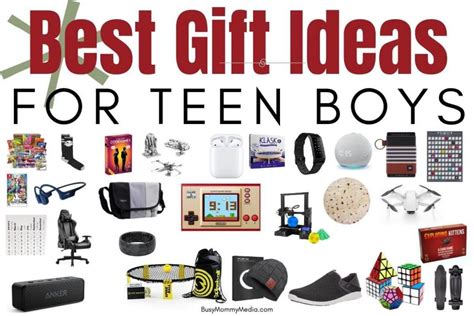 male teenager gifts